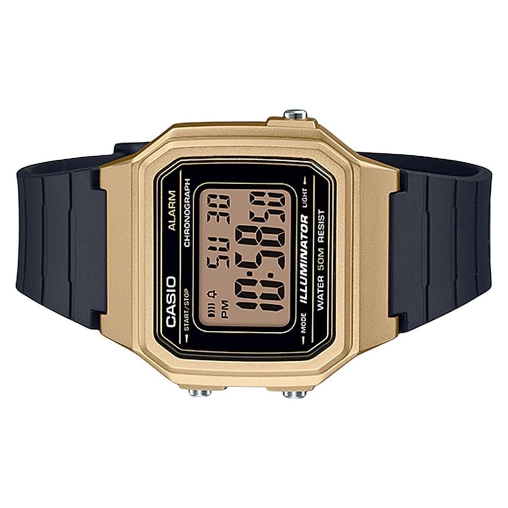Casio Youth Digital Blue Resin Strap Quartz W-217HM-9AV Men's Watch