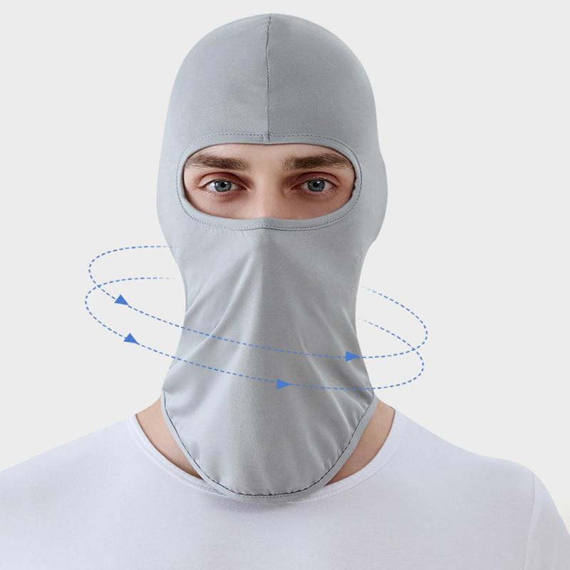 Motorcycle Face Mask Outdoor Cool Sunscreen Balaclava Lycra Moto Biker Wind Cap Mask Windproof Bicycle Cycling Headgear