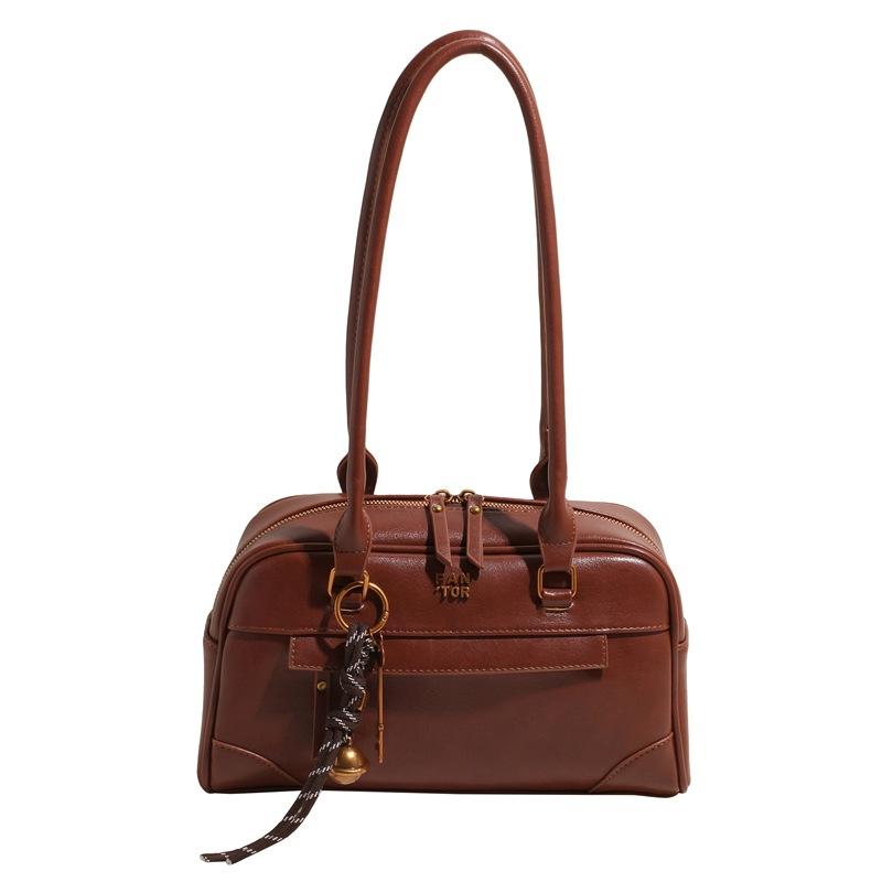 Large-capacity Underarm Bowling Bag, Fashionable Handbag, Stylish Commuting Single-shoulder Bag
