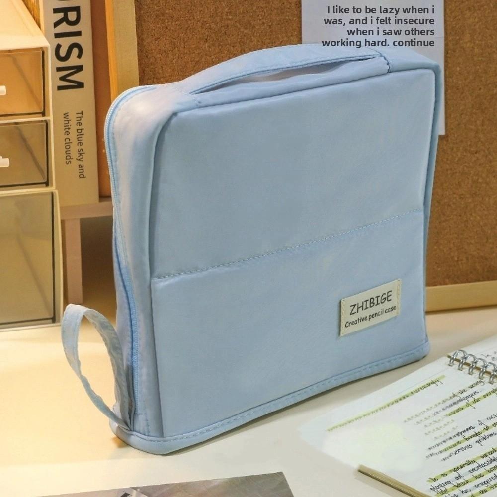 Large Capacity Folding Pencil Case Cosmetics Storage Stationary Holder  Children Gift