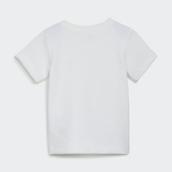 adidas Kids Regular Waffle ShorTs T shirT seT