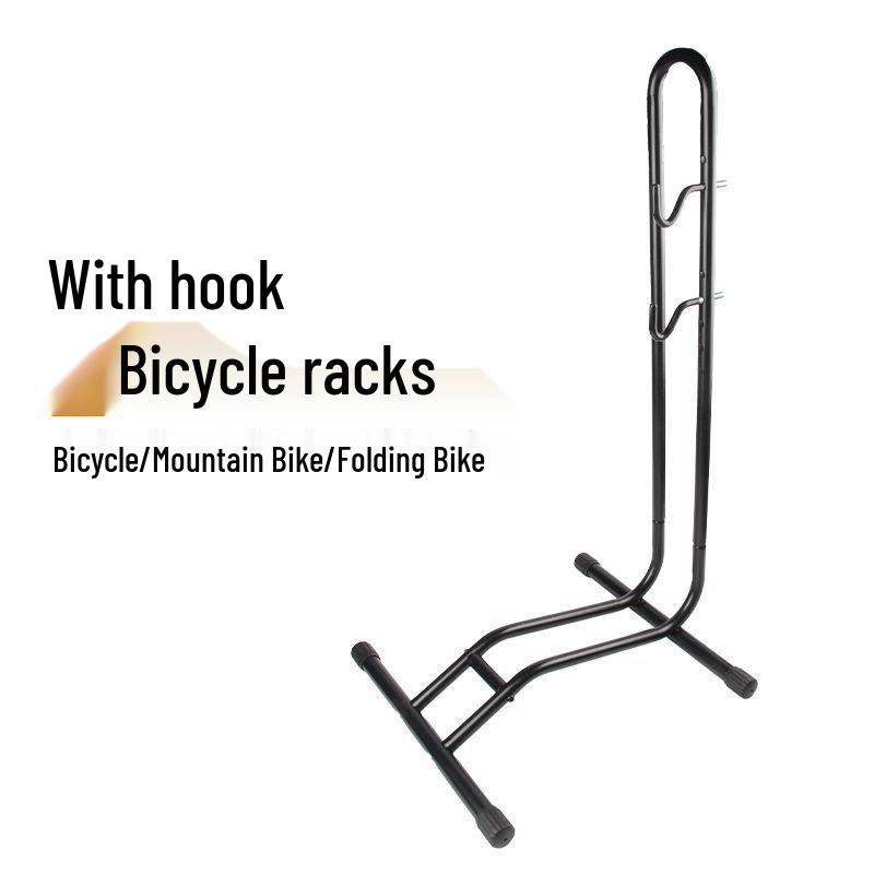 L-Shaped Bicycle Parking & Maintenance Rack for Mountain Bikes
