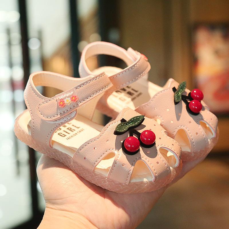 Sandals for Kids 2025 Summer New Baby Walking Shoes Cute Girls' Shoes Baby Shoes Soft Sole Kids Shoe Trend Sandalias