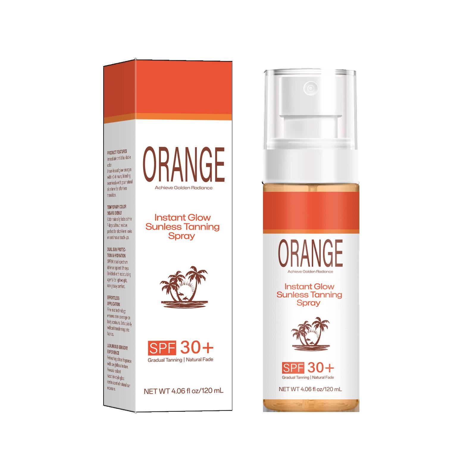 

Защитный спрей для загара Помогает затемнить естественный цвет пшеничной кожи Увлажняющий УФ-защитный гель для тела 120 мл One Size белый