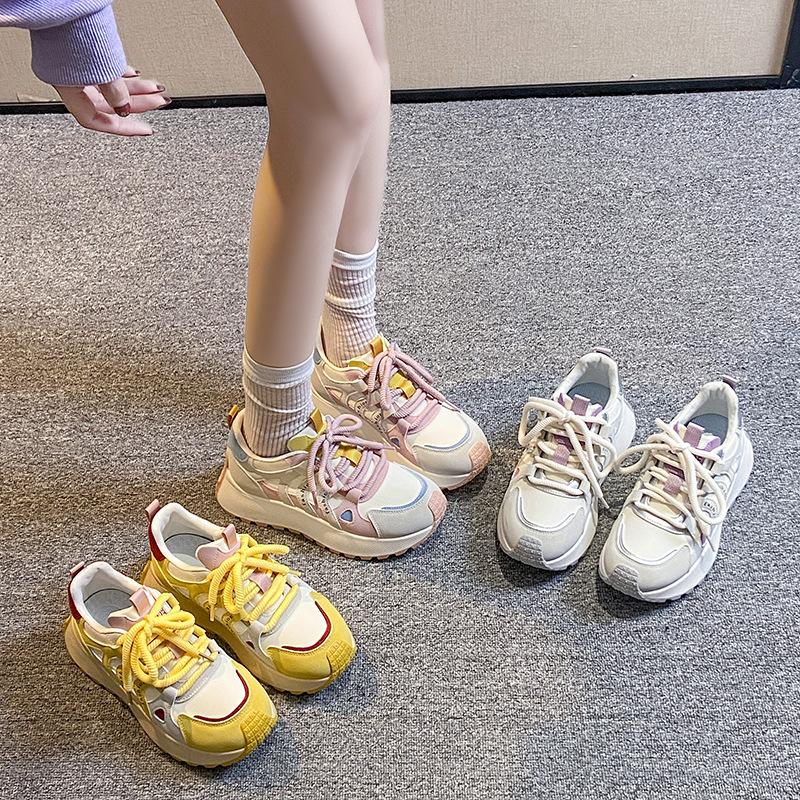 Is the new Forrest Gump shoes women's summer student sports running shoes casual shoes platform heightening shoes