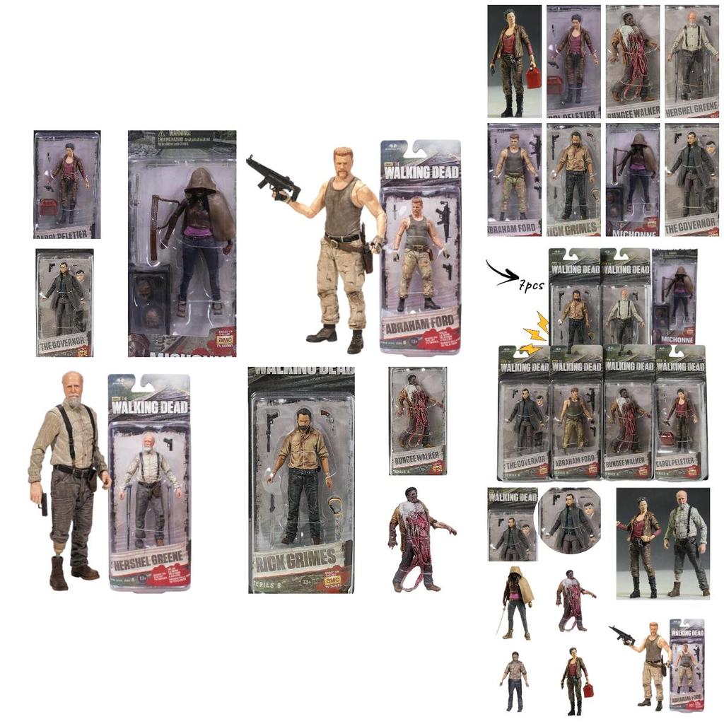 Walking Dead Rick Grimes PVC-Actionfigur, 14 cm groß