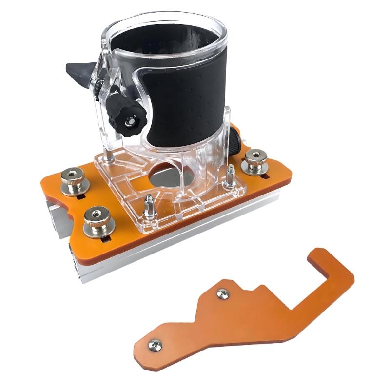 Professional Woodworking Grooving Board With Precise Positioning Systems And Clear Protective Cover For Accurate Cut