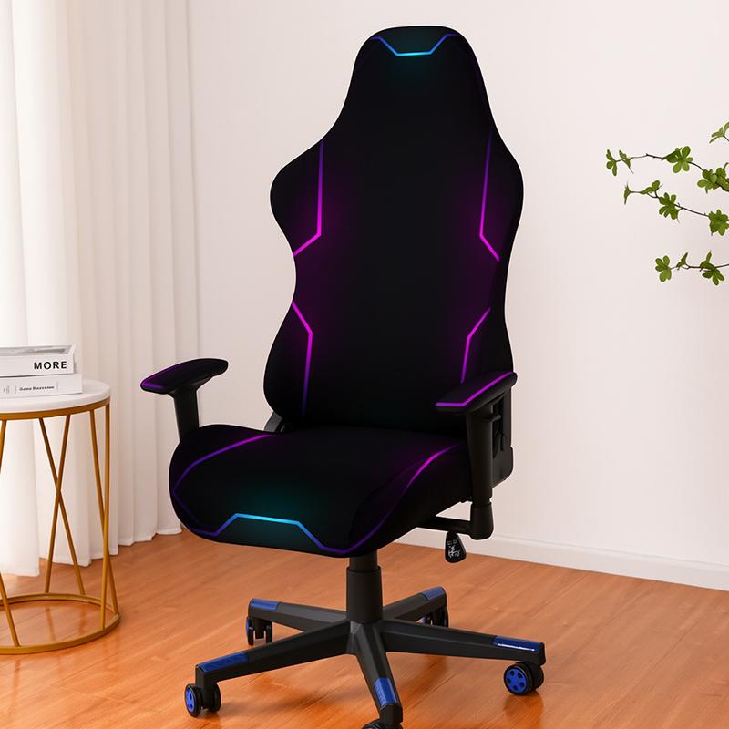Gaming Chair Cover Stretch All-inclusive Office Chair Covers Anti-dirty Computer Chair Seat Cover Bedroom Gaming Chair Decor