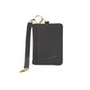 Textured Synthetic Leather Pass Case Bi-fold 11-2192-BK