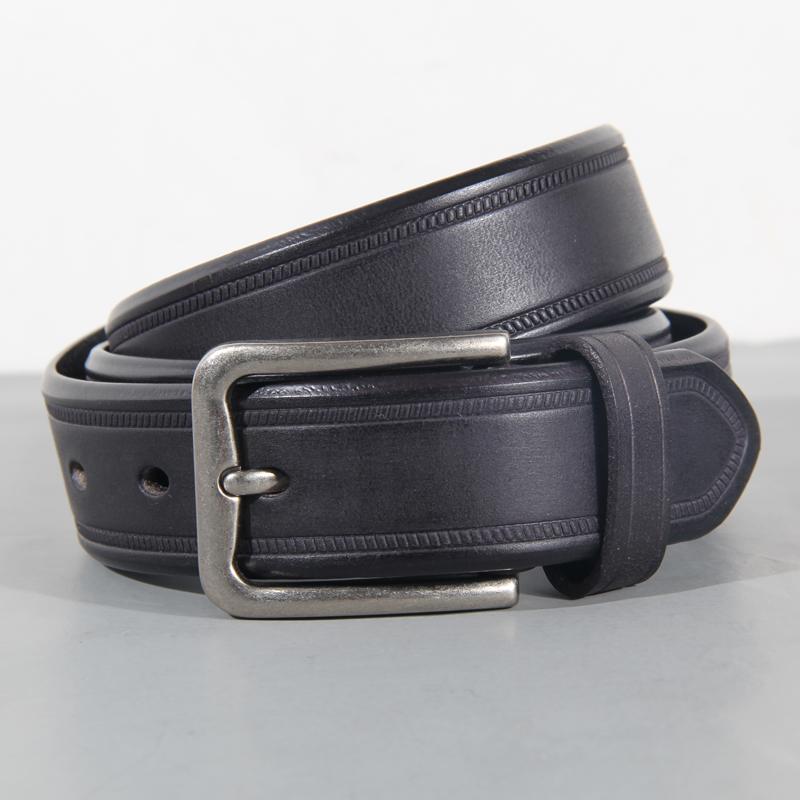 Genuine High Quality Leather Belt Men Luxury Vintage Aged Alloy Pin Buckle Design Belts Brand Strap for Jeans Designer Strap