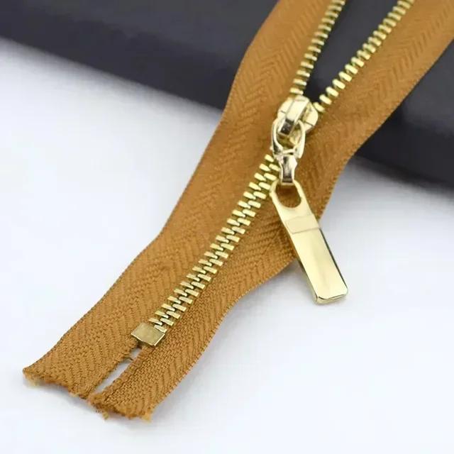 3Pc Meetee 15-70cm 3# Metal Zippers Auto Lock Zip for Clothes Purse Pocket Zipper Closures Repair Kit DIY Bag Sewing Accessories