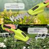Lightweight 2 In 1 Handheld Hedge Trimmer Rechargeable Electric Grass Trimmer  for Garden Yard Lawn