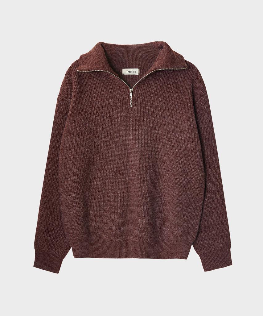 TRADCLUB Half-Zip Knit (5 Colors) (Type B)