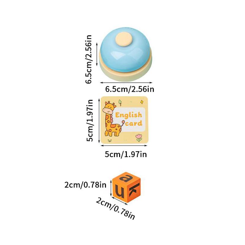 Wooden Spell Word Toys Letter Cognitive Challenge Memory English Word Game Early Learning Educational Toys For Children