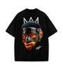 Lebron James Maske Basketball Grafikdesign King James T-Shirt