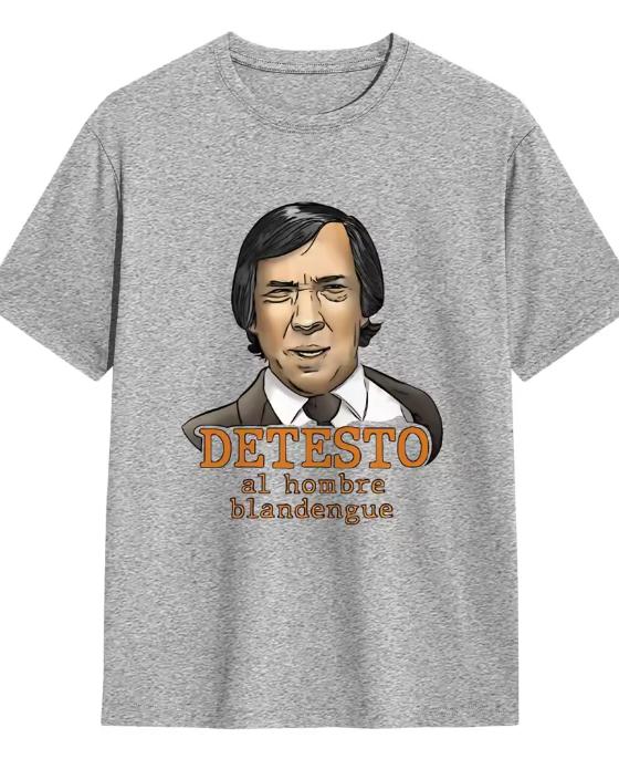 The Fary El Fary Spanish Retro Detesto Al Hombre Blandengue T Shirt Summer Vintage TShirts Cotton Tee Shirt For Unisexs Print Tees
