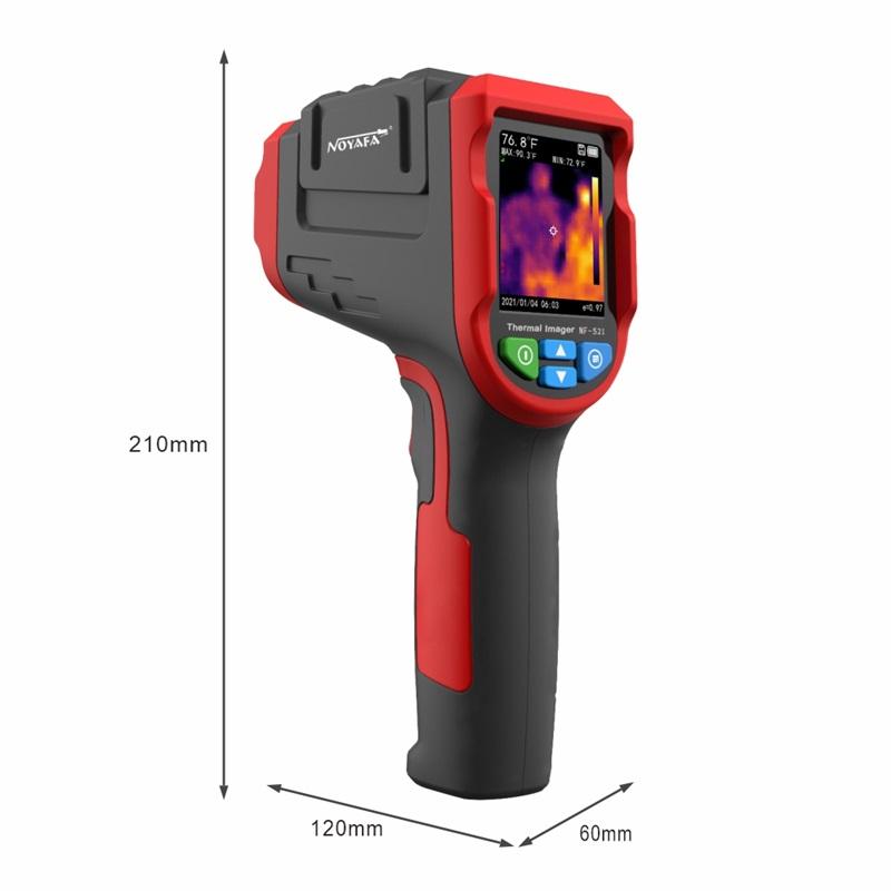 

Noyafa NF-521 Infrared Thermal Imager sensor Floor Heating Detector Temperature thermal imaging camera module 2000 Pixels Imager