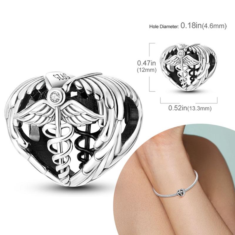 New 925 Silver Charm Bead Fit Original Bracelet Charms for Women Necklace DIY Jewelry Gift