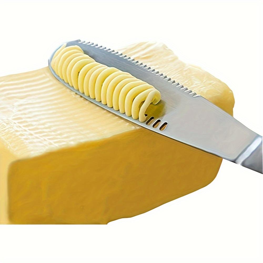 Edelstahl-Butterstreicher - 1 Stück Metall-Buttermesser, Wiederverwendbarer Käse-Streicher - Haushaltsküchengeräte für Käse