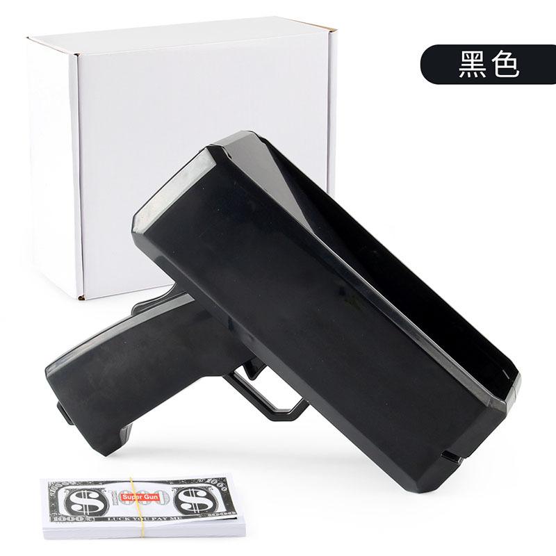 New Fantastic Electric Spray Money Gun Money Gun Dollar Spray Money Gun Shoot Money Spit Money Gun Toy