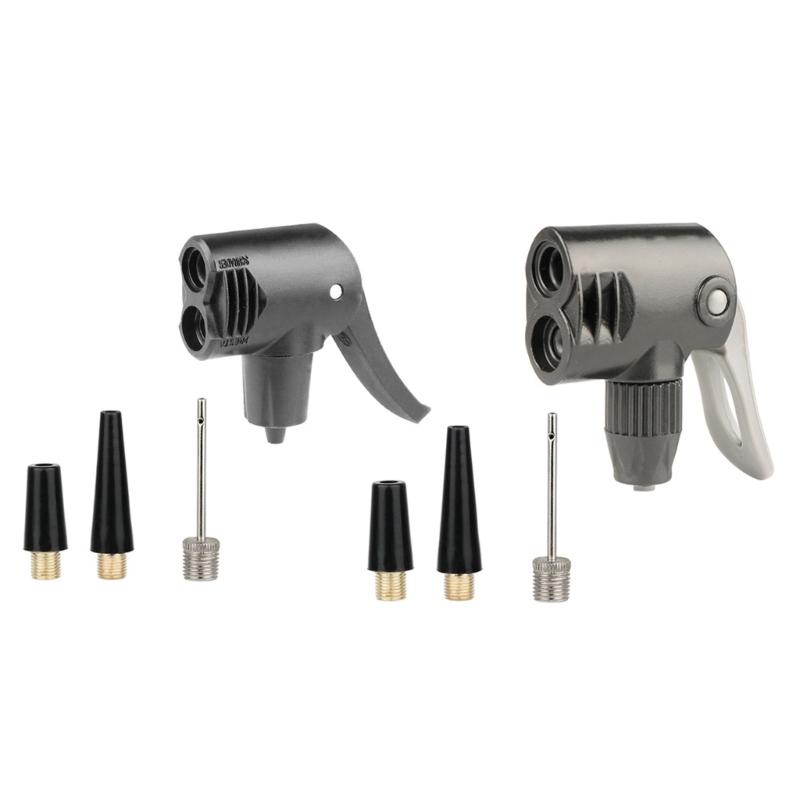 Multipurpose Air Pumps Nozzle Bicycles Pumps Nozzle Hose Adapter for Sports Equipment Road Bike Pumps Replacement