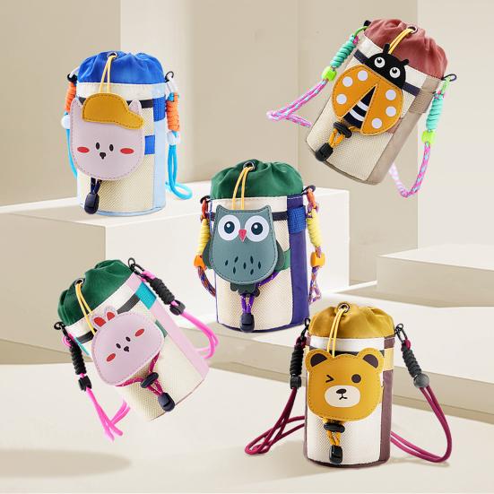 Bisiklet Gidon Çantası Hafif Su Geçirmez Su Şişesi Taşıma Çantası Büyük Kapasiteli Kurulumu Kolay Su Şişesi Tutucu Çanta