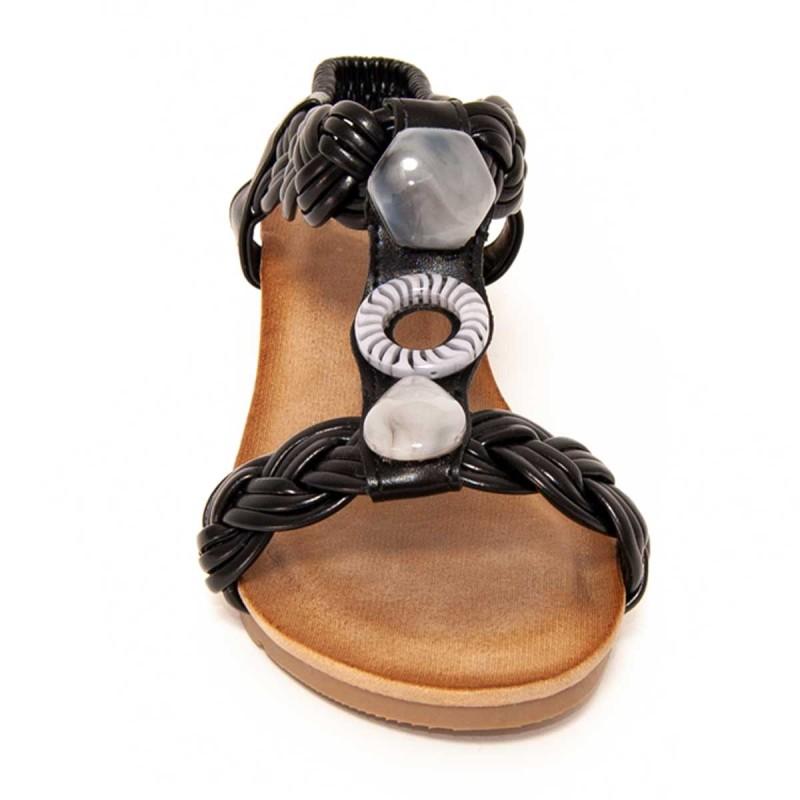 Sandalia De Cuña Para Mujer. Montevita Confoli 104964