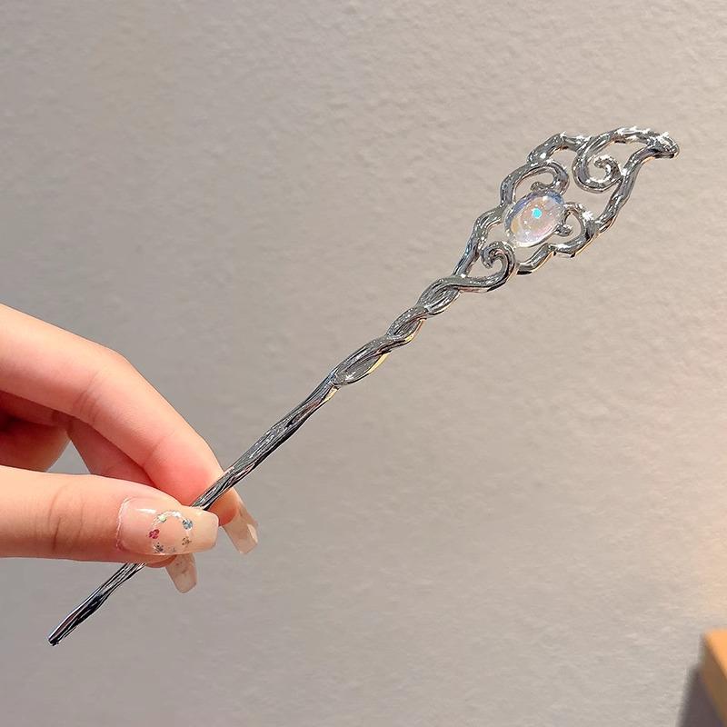 Maiglöckchen Quasten Haarnadel für Damen: Elegante Hanfu-Kopfbedeckung im antiken Stil
