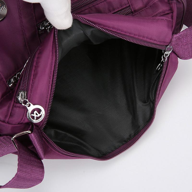 Large Capacity Multi-Layer Oxford Shoulder Bag Women's Crossbody Bag Multi-Functional Mother Bag