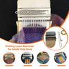 Mending Loom Kit Adults DIY Craft Loom Kit Adults Clothes Pants Socks Mending Weaving Machine Portable Handicraft Tool