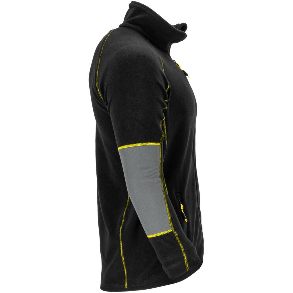 Black Stretch Fleece Sweatshirt, "2Xl", Ce, Lahti
