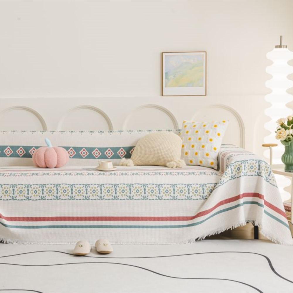 Bohemia Sofa Cover Throw Blankets for Living Room Position Modern Throw Camping Picnic Blanket Cover Waffle Fundas Sofas