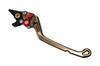 BIKERS Front Brake Lever Premium Flat Type Titanium CT125 DAX125 ADV160 PCX PCX160 (Fits 20-25, 22-24, 23-24, 18-24, 21-24) H0408-TIN