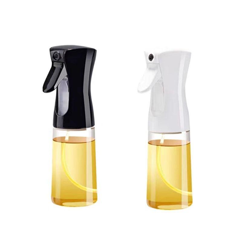 1PC 220ml Oil Spray Bottle Kitchen Cooking Olive Oil Dispenser Camping BBQ Baking Vinegar Soy Sauce Sprayer Containers