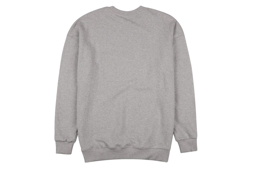 CREAM SODA LAB Human Highlight Fire Sweatshirt Gray Red