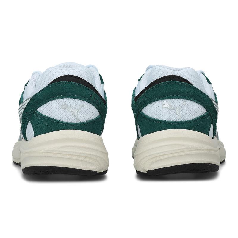 Puma Axis Všestranné Pohodlné Odolné Nízké Běžecké Boty Unisex Teniska Bílá Zelená 403860-02