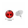 1 Set Cute Red Ladybug Necklace, Bracelet & Earrings Set For Women