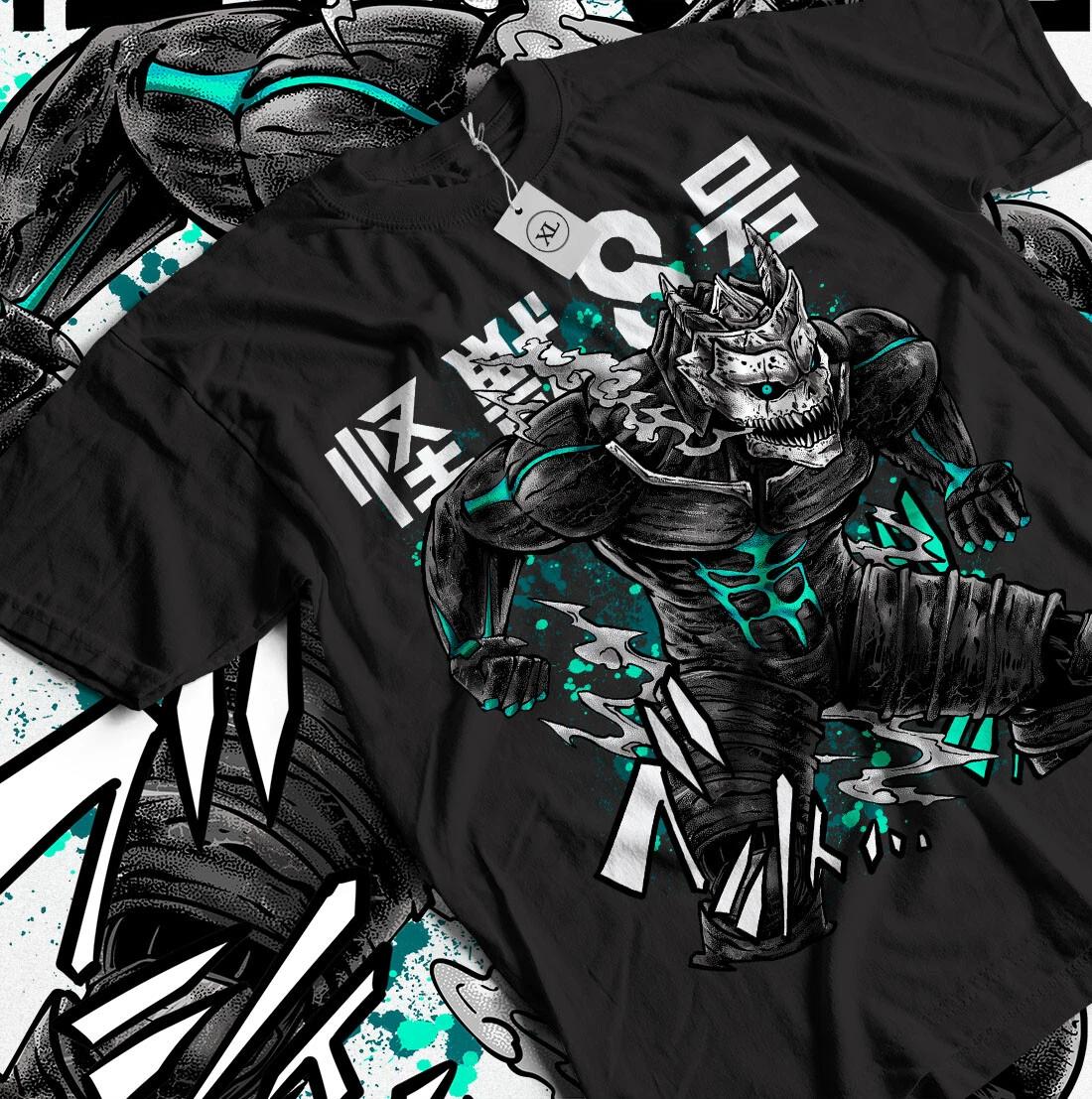 

Kaiju no 8 T-shirt Mina Shiro kaij HoshinaGift Manga Best Anime Shirt All Size 4XL