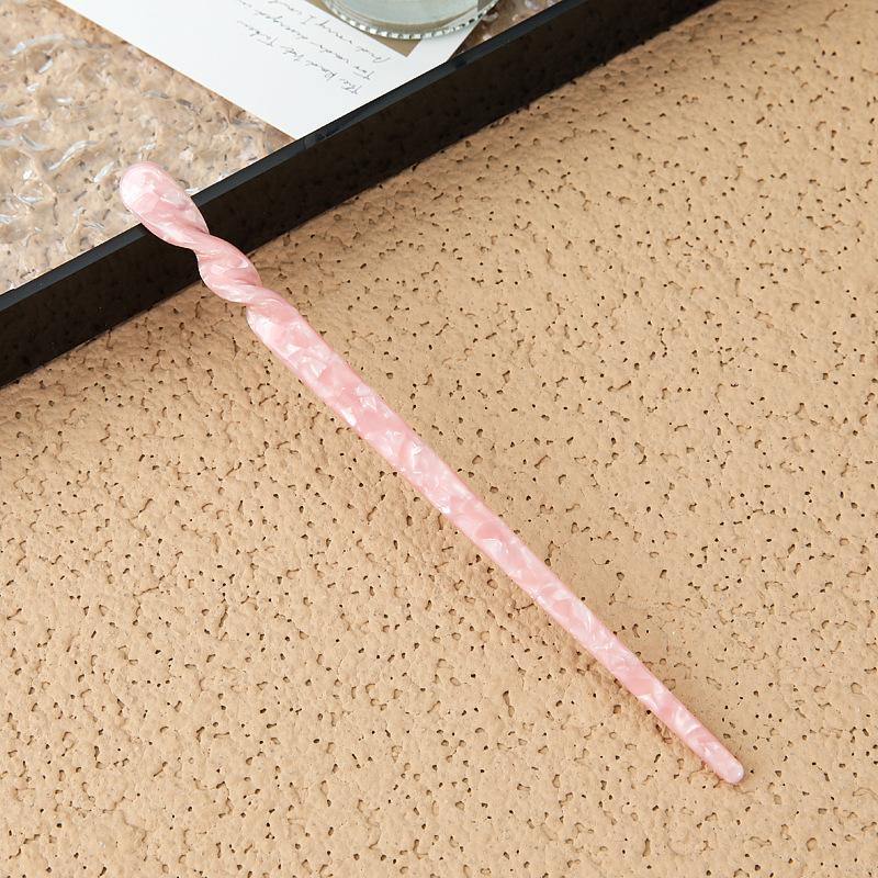 Chinese Style Hair Sticks Vintage Acetate Resin Chopstick Women Hairpins Clip Pin Headwear Wedding Jewelry Accessories Gifts