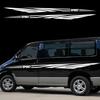 Car Stickers Racing Stripes Sports Graphics Decoration Decals Cover For Mazda Bongo Friendee Motorhome Camper Van RV Accessories