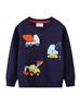European and American Autumn Cartoon Cotton Long Sleeve Boys' Sweatshirt