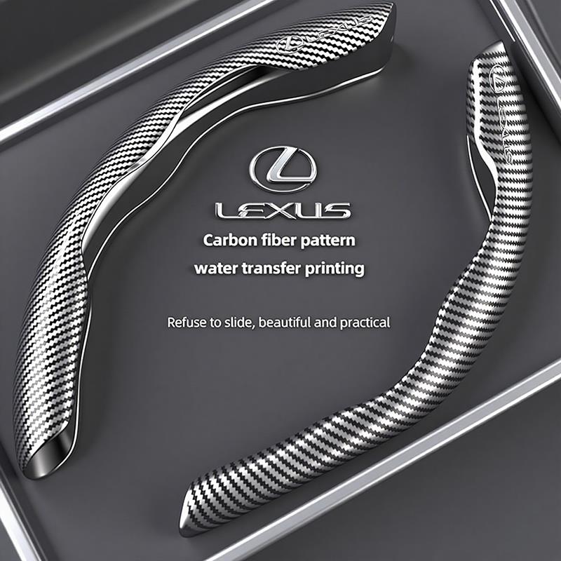 Housse de Volant de Voiture en Fibre de Carbone Coussin de Protection Antidérapant Pour Lexus F SPORT LBX NX RX 350h 450h ES UX 300e GS GX IS LS LX CT