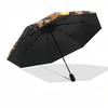 Parapluie Automatique à Ouverture et Fermeture, Thème Échecs, Art Abstrait, Parapluie Portable Coloré à 8 baleines, Convient aux Hommes et aux Femmes, Un P