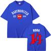 Hot Kpop Band Babymonster Ahyeon Asa Rami Rora Ruka Pharita Chiquita Tshirt Unisex Women Korean Fashion Trend Short Sleeve T Shirt
