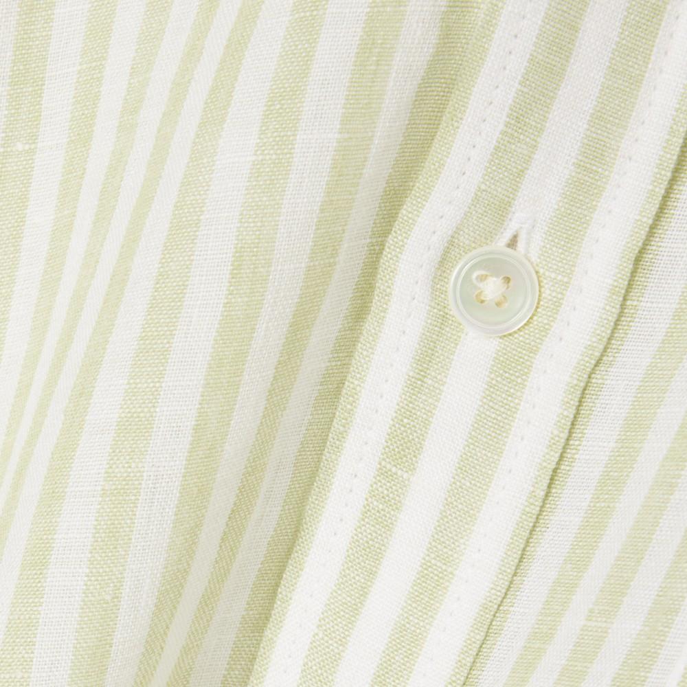 Lacoste Men's Linen Stripe Short-Sleeve Shirt CH8061-56G374