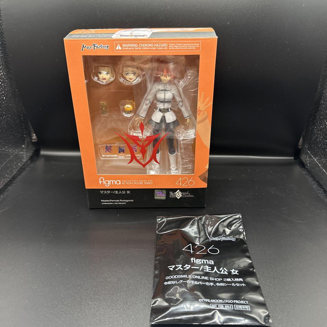 

[USED] figma 426 Master/Female Protagonist with Good Smile Company bonus