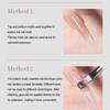 Dual Form Nail Extension System Top Bottom Sandwich Design Reusable Clear for UV LED Gel Professional Salon Tool DIY At Home