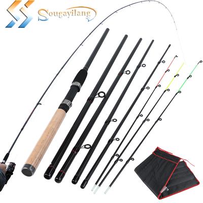 1.4m Foldable Fishing Rod Built-in Fishing Reel with 80m Line Portable Fish Rod