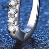 Wedding Jewelry 1 Pair Women Cuff Earrings Stud Rhinestone Ear