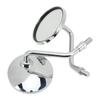 Rear View Mirror 3.4in Wide   Handlebar Rear View Mirrors for Motorcycle